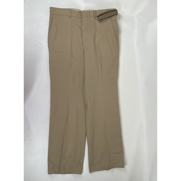 Sears Other - Sears Sportswear Belted Chino Slacks Vintage Mens Size 34x32 Beige NWT‎ Dragon